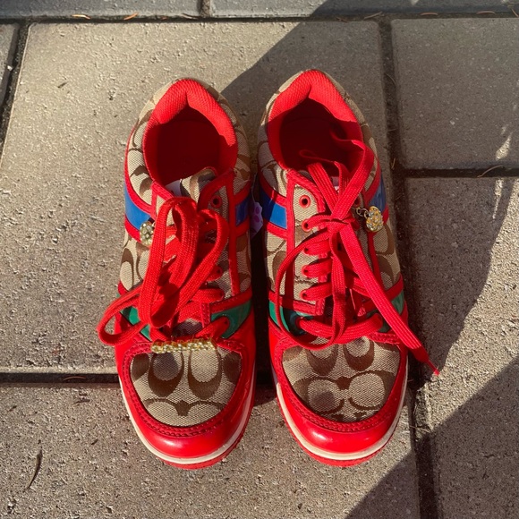 Coach Y2K Oriana Khaki sneakers - Picture 2 of 16